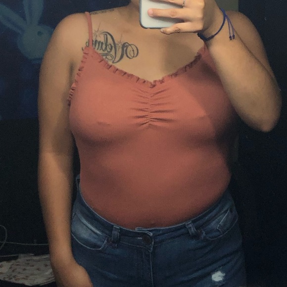 Orange volcom body suit - Picture 2 of 3